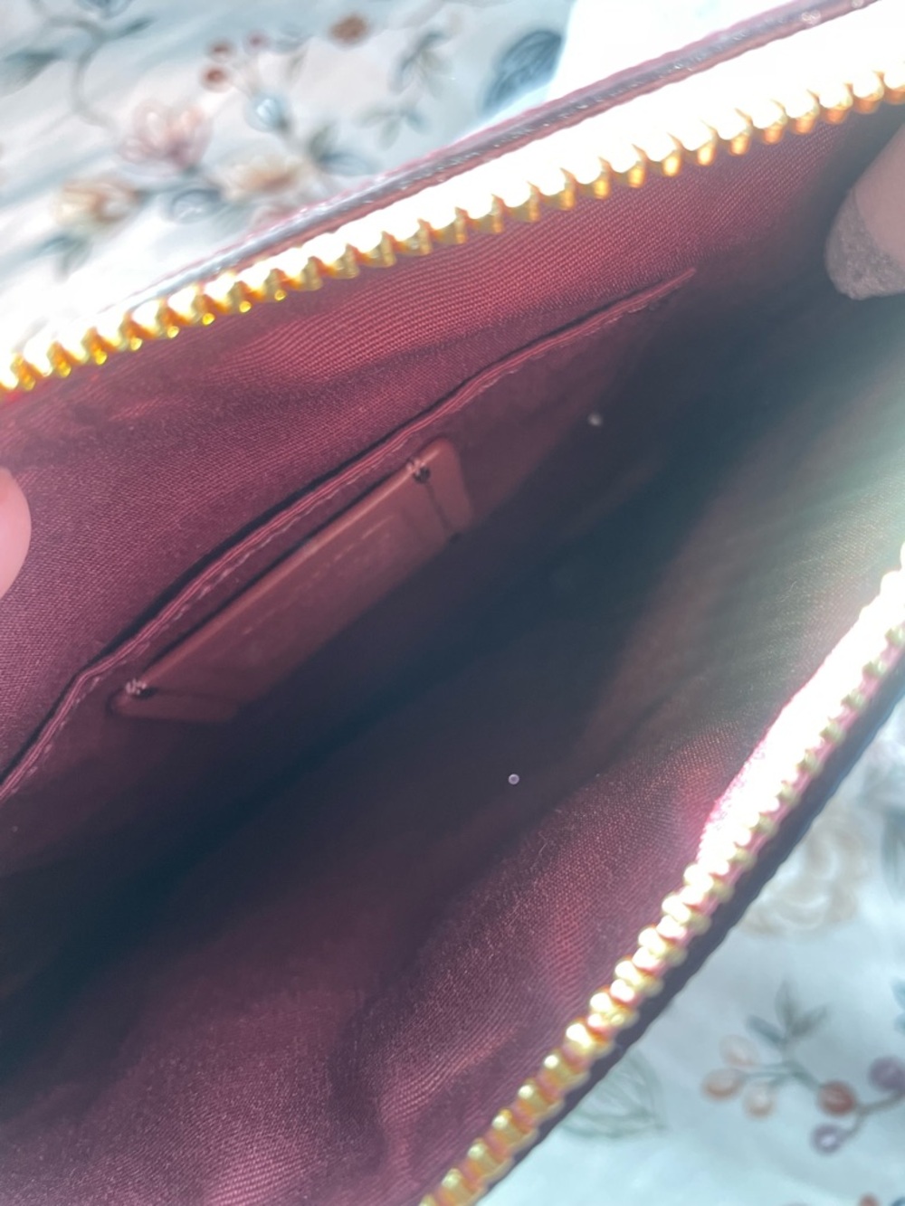 NWT Coach Mini Rowan File Bag Pink - Picture 4 of 4